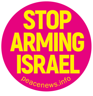 Stop arming Israel badges